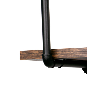 Rak Pipa Industri Braket Diy Rak Dinding Kreatif Pedesaan Rak Kayu Mengambang Rak Pipa Kantor untuk Kustom Grosir - Product Image 6