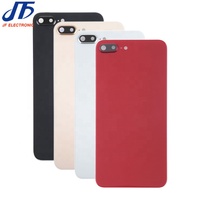 Pièces de rechange de vente chaudes boîtier arrière avec objectif de caméra pour iPhone 8 plus remplacement de couvercle en verre arrière de batterie