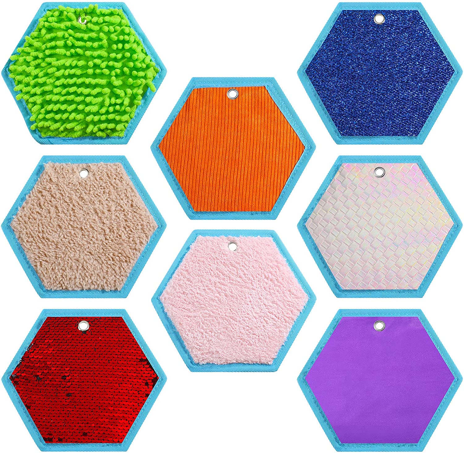 Сенсорные мини-коврики с ассорти, текстурированный игровой коврик, сенсорные коврики для детей с аутизмом