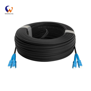 Trung Quốc Nhà sản xuất FTTH cáp sợi quang dây thép SC/UPC-SC/UPC sợi vá dây LCLC kết nối ngoài trời - Product Image 2