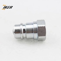 Vanne à boisseau sphérique série ISO5675 YCA G1 en acier au carbone, raccord rapide hydraulique, accouplements hydrauliques à déconnexion rapide
