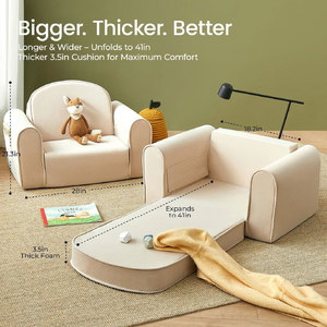 Giving Tree <b>Kids</b> <b>Sofa</b> Foldable High Density Sponge Chair For Children Age 3 And Above - Product Image 3