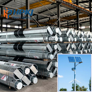 ไฟเสาโซลาร์เซลล์ Hepu สำหรับภายนอกอาคาร กันน้ำ ไฟถนน LED ผู้ผลิตสำหรับโครงการถนน - Product Image 2