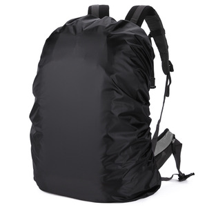 Custom Logo Print Polyester Waterproof Backpack Rain Cover Thermal Transfer Printing Drawstring Closure Modern Design Outdoor