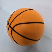 Акция: Бесплатные рекламные игрушки – баскетбольные мячи для тренировок, размер 7, полосатые, для отработки навыков дриблинга, оптом, с возможностью нанесения логотипа, с сердцевиной из пенополиуретана, бесшумные.