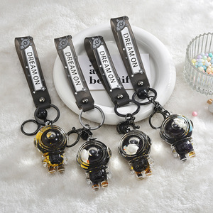 Chaveiro Criativo de Astronauta Flutuante, Garrafa de Areia Movediça, Pingente para Mochila, Pequeno Presente para Crianças - Product Image 3