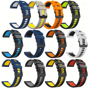 Correa Deportiva de Silicona de 22 mm con Hebilla Ajustable, Compatible con Relojes Inteligentes <span class=keywords><strong>Amazfit</strong></span> <span class=keywords><strong>GTR</strong></span> 4/3/2 Pro - Product Image 3