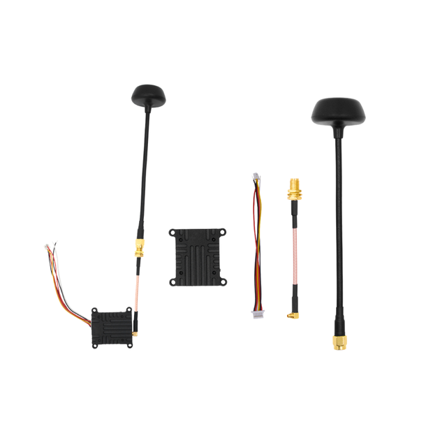 5.8GHz 2.5W VTX High Power FPV Video Transmitter 88CH Long Range Vertical Polarization Image Transmission Module YS-V4 for Drone