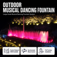 Fuente Musical Danzante: Solución Llave en Mano con Diseño y Construcción Propios, Patentada, CE ROHS, Soporte Premium de por Vida