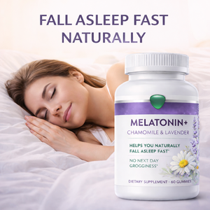 Gomitas de <span class=keywords><strong>Melatonina</strong></span> + Manzanilla y Lavanda OEM, Ayuda Natural para Dormir, Sin Resaca Matutina, 60 Unidades para Mujeres, Vida Útil de 24 Meses - Product Image 2