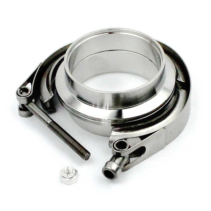 Abrazadera De Tubo De Escape Acero Inoxidable 2.5 Pulgadas - Para Silenciador, Turbo, Conexiones