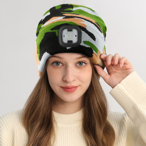 LED luce <span class=keywords><strong>cappello</strong></span> USB ricarica rimovibile e lavabile <span class=keywords><strong>lampada</strong></span> tappo esterno tenere caldo faro <span class=keywords><strong>cappello</strong></span> con luce - Product Image 3