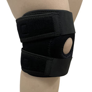 La bande de Compression réduisent la douleur articulaire au genou confort soutien du genou avec deux stabilisateurs <span class=keywords><strong>pate</strong></span> coussinets de Gel de rotule - Product Image 1