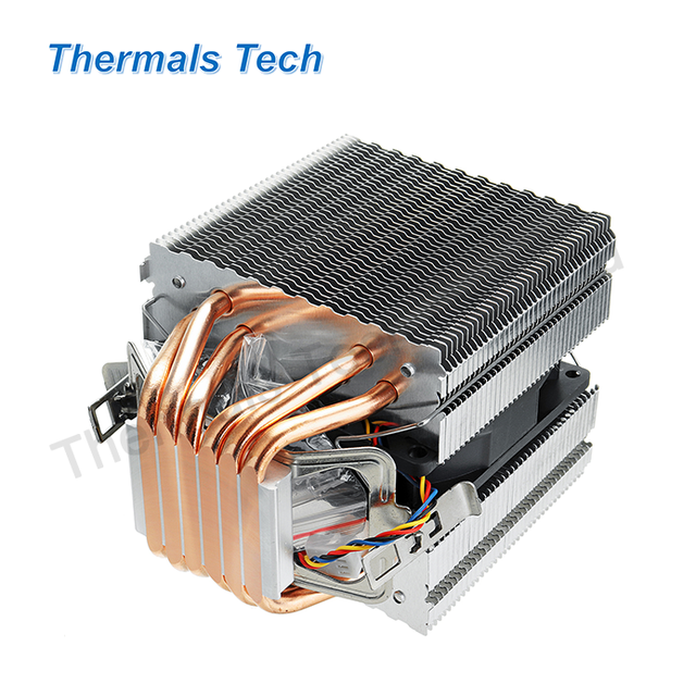 Wholesale CPU Cooler Heat Sink With Fan for Intel LGA 775 1155 AMD AM2 AM3