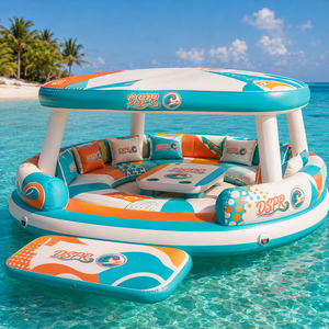 Quai aquatique spacieux qui crée un espace de plaisir pour toute la famille, sûr et fiable pour une utilisation en extérieur. - Product Image 4