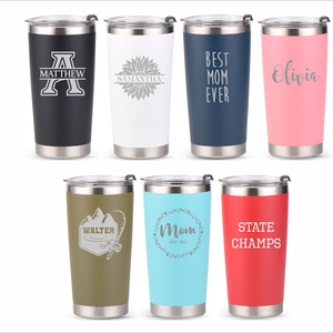 Christmas Gift Custom Eco-Friendly 304 Stainless Steel 20 Oz Tumblers Wholesale Bulk <b>Coffee</b> Cups Travel Camping - Product Image 6