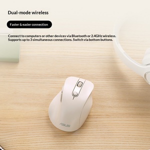 <span class=keywords><strong>เมาส์</strong></span>สำนักงาน<span class=keywords><strong>ไร้</strong></span><span class=keywords><strong>สาย</strong></span> AS Us MD103 การเชื่อมต่อ<span class=keywords><strong>ไร้</strong></span><span class=keywords><strong>สาย</strong></span>แบบสองโหมด ออกแบบตามหลักสรีรศาสตร์สำหรับคนถนัดขวา น้ำหนักเบา ชาร์จได้ บรรจุกล่อง - Product Image 5