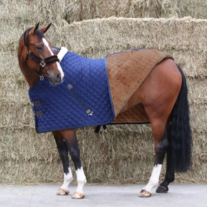 Manta de Interior de ajuste perfecto de alta calidad, alfombra estable para espectáculo de <span class=keywords><strong>caballos</strong></span> - Product Image 4