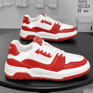 Nouvelles baskets blanches premium 2026, style streetwear décontracté, semelle épaisse - Product Image 2