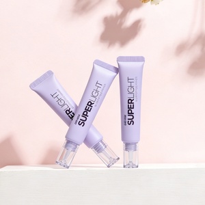 Tubes souples personnalisés de 10g à 300g pour crème contour des yeux, avec pompe pulvérisatrice et capuchon, couleur personnalisée, emballage cosmétique en plastique souple en forme de goutte d'eau - Product Image 4