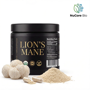 Extracto de Hongo Melena de León en Polvo Hericium Erinaceus 40% Beta Glucano OEM Etiqueta Privada Venta al por Mayor Directo de Fábrica - Product Image 1