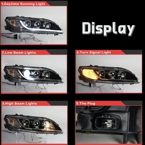 Faro Delantero LED Modificado para <span class=keywords><strong>Mazda</strong></span> <span class=keywords><strong>6</strong></span> Atenza 2003-2015 con DRL Dinámico, Lámpara Frontal Mejorada, Accesorios y Piezas de Automóvil - Product Image 5
