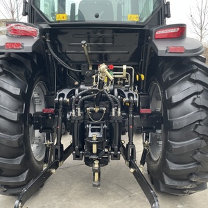 Certificación CE para motores Euro 5 YTO Motor TB Chasis 80HP Tractor agrícola compacto 4WD con cabina - Product Image 3