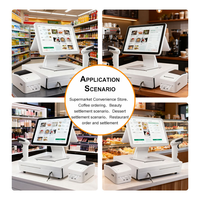 15.6 pouces systèmes Android tout en un Pos Machine caisse enregistreuse facturation imprimante thermique Scanner NFC paiement pour le paiement au détail