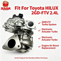 Turbocompresseur GTD17V 910850-5002Y 17201-11070 89764-71020 pour Toyota HILUX 2GD-FTV 2.4L – Ensemble de turbocompresseur de rechange