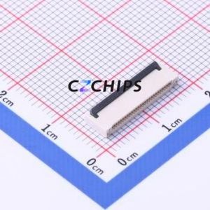 FPC-05FB-26PH20 FFC/FPC Connector SMD,P=0.5mm,Horizontal Mount Connector Flip Cover Type Double Side Contact / Top Bottom - Product Image 1