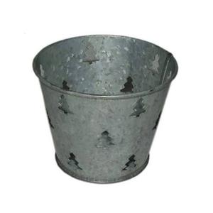 Support de bougie en métal fait à la main de luxe pour les assistants de la maison autre pot décoration de la maison couleur gris en métal pour le meilleur poli à vendre - Product Image 1