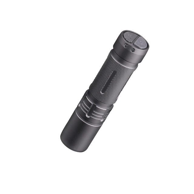 Rechargeable LED Flashlight 800LM 8-16Hr Long Runtime Type-C USB Charging IP44 Waterproof Aluminum Alloy Tactical Camping Torch