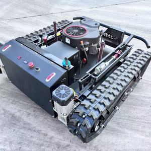 Tondeuse à gazon certifiée Zhongyi ZY-1200 tout-terrain sur chenilles, 210 kg, moteur télécommandé, garantie 2 ans - Product Image 6