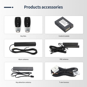 Système de clé intelligente EASYGUARD sans clé compatible avec BENZ FBS4 avec bouton de démarrage OEM (2014-) et accès confort (Comfort Access) - Product Image 3