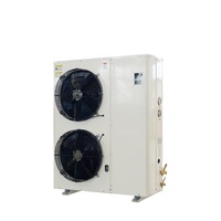 Unité de condensation à compresseur hélicoïdal hermétique 3-7HP R404A pour chambre froide, type boîte à décharge latérale