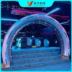 Equipo de Proyección Dinámica 7D con Pantalla Circular sin Marco, Equipo de Proyección 3D para Teatro, Máquina de Juegos VR de Gran Tamaño, Equipo de Teatro Leap - Product Image 2