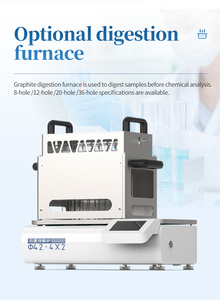 Analizador Automático de Nitrógeno Kjeldahl para Procesamiento de Alimentos, Producción de Piensos, Ganadería y Laboratorios - Product Image 5