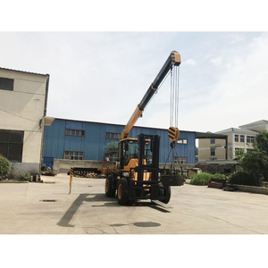 Carretilla elevadora con grúa Jib montada - Product Image 5