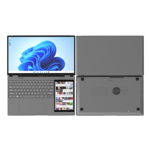 Phổ biến nhất Intel N95 Quad Core Màn hình kép 7.6V/5000mAh 180 độ mở và đóng 15.6 + 7 inch kinh doanh nhà máy tính xách tay - Product Image 5