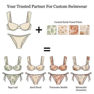 Costume da Bagno Intero Personalizzato dal Produttore, Sostenibile, con Texture a Rete all'Uncinetto, Laccetti Regolabili di Alta Qualità - Product Image 5