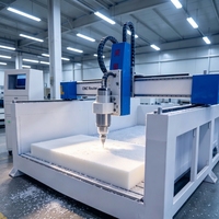 Routeur CNC à mousse de grande taille pour la décoration de bâtiments, la fabrication de modèles 3D