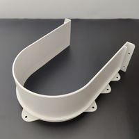 Armoire de salle de bain tiroir égouttoir en plastique fente sous évier tiroir en forme de U accessoires de montage d'évier