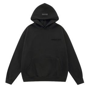 <span class=keywords><strong>Sudadera</strong></span> con capucha de camuflaje estilo streetwear americano transfronterizo FOG 22ss con doble línea ESSENTIALS y letras flocadas en el pecho con cremallera - Product Image 4
