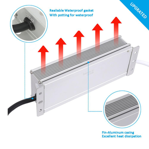 Fuente <span class=keywords><strong>de</strong></span> Alimentación LED IP67 para Exteriores, Resistente a la Lluvia, 12V 10A, para Cámaras CCTV, 12V 24V AC DC, 60W 100W 20W, para Tiras <span class=keywords><strong>de</strong></span> Luz - Product Image 3