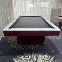 Table de billard de snooker DragonRiver modèle 440, pieds en Z personnalisés en usine, haute qualité, pour usage domestique et commercial, qualité tournoi