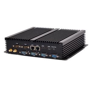 Mini PC industriel sans ventilateur avec Core I3 5005U I5 4200U I7 4500U DDR3L 8 Go <span class=keywords><strong>de</strong></span> <span class=keywords><strong>RAM</strong></span> 2Lan <span class=keywords><strong>6</strong></span> COM 4K HD Ordinateur industriel robuste - Product Image 6