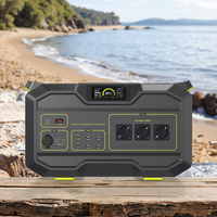 Station d'alimentation solaire portable Hisolar PEP-S2400 2400W à charge rapide, batterie 2400Wh, 16 sorties pour l'extérieur à grande échelle