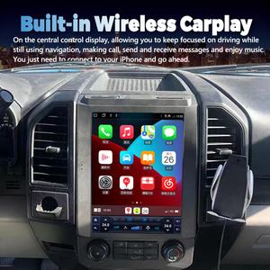 Radio para Auto con Pantalla Tesla de 12.1 Pulgadas para Ford Raptor F150 F250 F350 F450 F650 2015-2019, Android, GPS, Autoradio, Reproductor Multimedia de Video - Product Image 6
