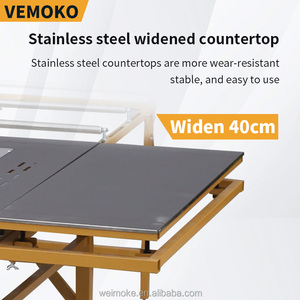 Scie <span class=keywords><strong>à</strong></span> <span class=keywords><strong>table</strong></span> coulissante de haute précision avec fonction de rainurage et double rail dissimulé en aluminium pour une coupe sans éclats - Product Image 3