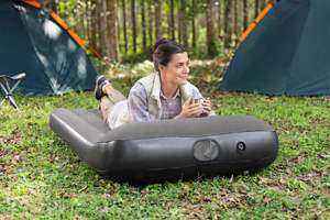Colchón Inflable Bestway 671BQ Tritech Twin Air con Bomba USB Integrada, 1.88 m X 99 cm X 30 cm, para Camping - Product Image 3